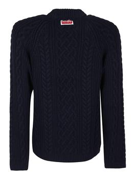 Kenzo | Kenzo Crewneck Cable-Knit Jumper商品图片,6.2折