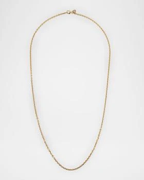 Sydney Evan | Men's 14K Yellow Gold Cable Chain Necklace, 22"L,商家Neiman Marcus,价格¥18688