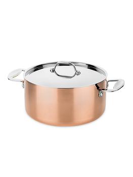 商品Mepra | Toscana Copper Pot & Lid,商家Saks Fifth Avenue,价格¥4229图片