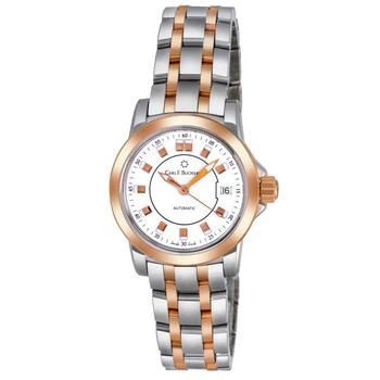 推荐Carl F. Bucherer Patravi Autodate 18k Rose Gold & Steel Ladies Watch Automatic Watch 00.10621.07.23.21商品