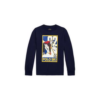 Ralph Lauren | Big Boys Polo Ski Cotton Long Sleeves T- shirt商品图片,