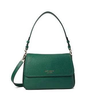 Kate Spade | New Core Pebble Pebbled Leather Medium Convertible Flap Shoulder Bag商品图片,独家减免邮费