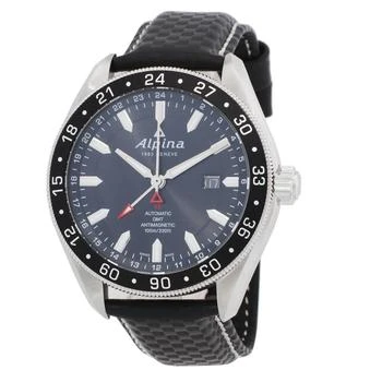 Alpina | Alpiner 4 GMT GMT Automatic Black Dial Men's Watch AL-550G5AQ6-SR 3.8折, 满$75减$5, 满减