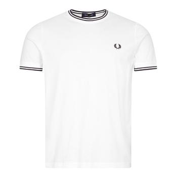Fred Perry | Fred Perry Twin Tipped T-Shirt - White商品图片,