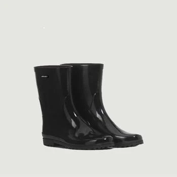 推荐Eliosa varnished rain boots Noir  AIGLE商品