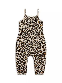 推荐Baby Girl's Lana Leopard Smocked Jumpsuit商品