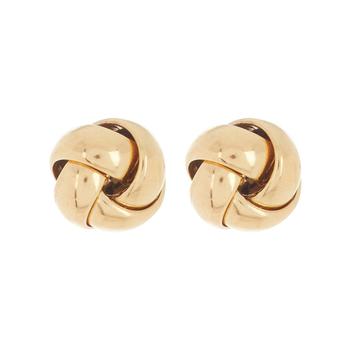 商品ADORNIA | Adornia Knot Stud Earrings gold,商家Premium Outlets,价格¥265图片