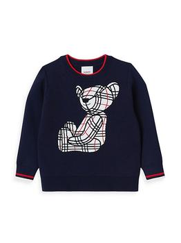 推荐Little Boy's & Boy's Thomas Bear Jacquard Wool-Blend Sweater商品
