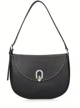 推荐Small Tondo Studded Leather Hobo Bag商品