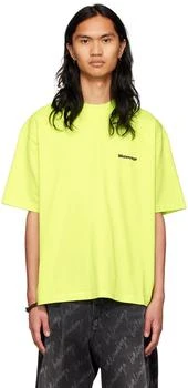 推荐Yellow Cotton T-Shirt商品