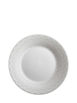 商品MISSONI HOME COLLECTION | Zig Zag White Set Of 6 Dessert Plates,商家LUISAVIAROMA,价格¥3791图片