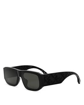 推荐Shadow Rectangular Sunglasses, 54mm商品