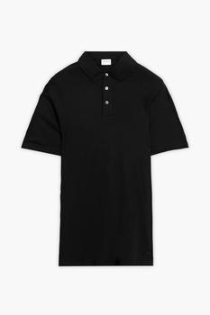 推荐Embroidered modal-blend jersey polo shirt商品