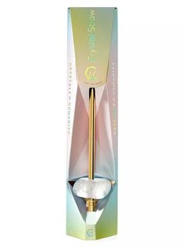 Gem-Water | Clear Quartz Stainless Steel Straw,商家Saks Fifth Avenue,价格¥295