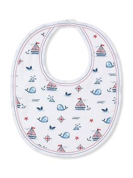 商品Kissy Kissy | Baby Boy's Whale Print Bib,商家Saks Fifth Avenue,价格¥94图片