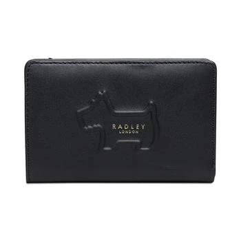 推荐Radley Shadow Medium Zip-Top Leather Wallet商品