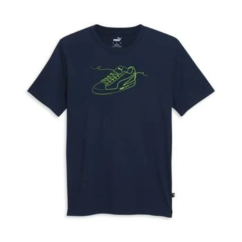 Puma | Sneaker Outline Graphic Crew Neck Short Sleeve T-Shirt,商家SHOEBACCA,价格¥153