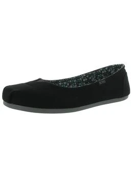 SKECHERS | Plush Turning Point Womens Canvas Slip On Flats 4.5折