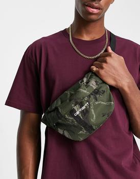 卡哈特包, Carhartt | Carhartt WIP payton bum bag in green and white商品图片 