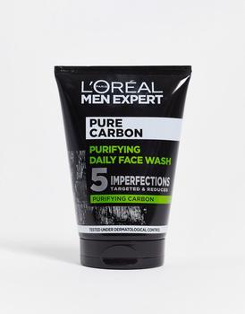 商品L'Oreal Paris | L'Oreal Men Expert Pure Purifying Daily Face Wash 100ml,商家ASOS,价格¥45图片