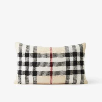 Burberry | 包邮包税【预售7天发货】 BURBERRY 23秋冬 女士 家居用品 格纹棉质靠枕 80742121,商家TLS PARIS,价格¥2056