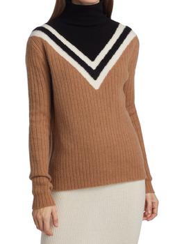 CAROLINE CONSTAS是什么牌子, CAROLINE CONSTAS | Emersyn Funnelneck Sweater商品图片 3.9折起