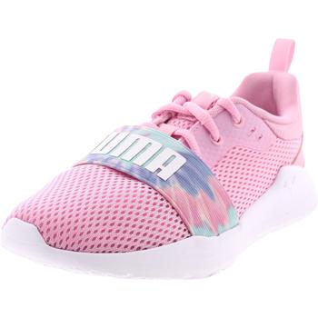 推荐Puma Girls Wired Run Mesh Gym Athletic and Training Shoes商品