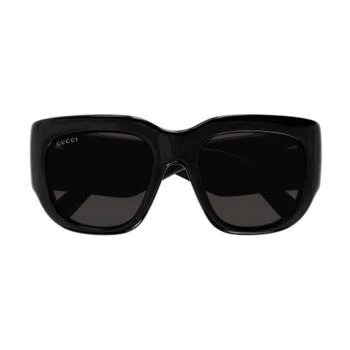 Gucci | Gucci Eyewear Rectangle Frame Sunglasses 7.6折, 独家减免邮费