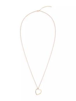 Repossi | Antifer Heart 18K Pink Gold Long Pendant Necklace,商家Saks Fifth Avenue,价格¥18634