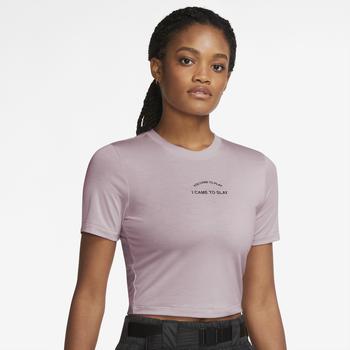 推荐Nike Fierce Short Sleeve Crop T-Shirt - Women's商品