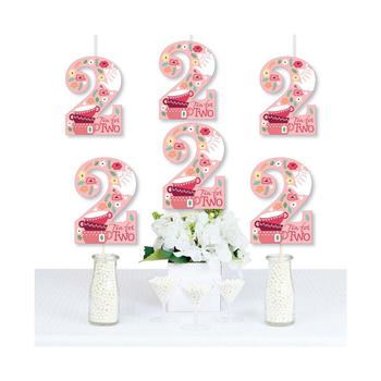 商品Big Dot of Happiness | 2nd Birthday Tea for Two - Decorations DIY Birthday Party Essentials - 20 Ct,商家Macy's,价格¥123图片