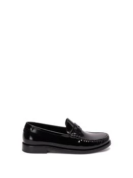 推荐Saint Laurent `Le Loafers` Leather Loafers商品