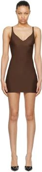 SKIMS | Brown SKIMS Foundations Slip Dress 