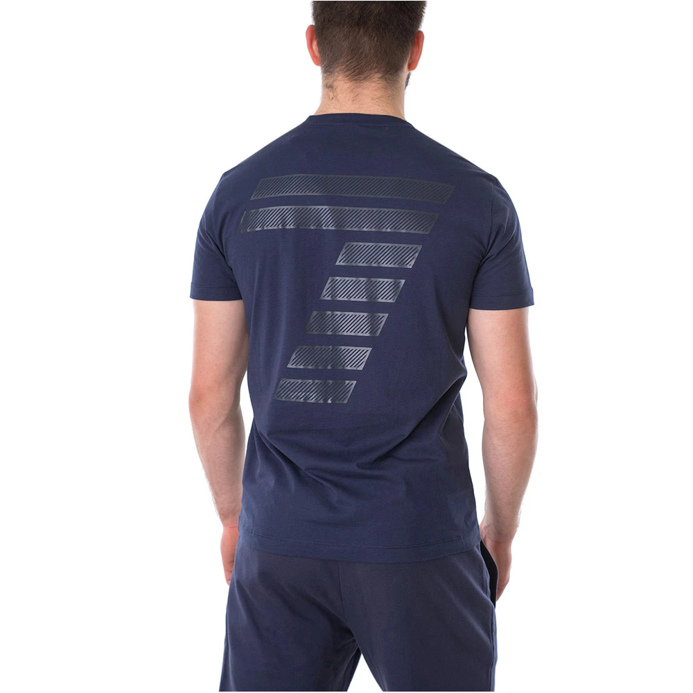 Emporio Armani | EMPORIO ARMANI 男士海军蓝色棉质短袖T恤 3KPT72-PJM9Z-1554,商家Beyond Italylux,价格¥543