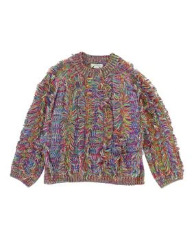 推荐Multicolor Fringe Sweater商品