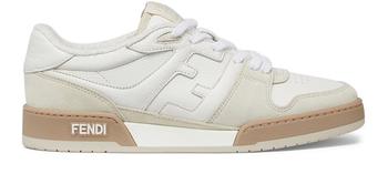 product Fendi Match - White Suede Low Tops image