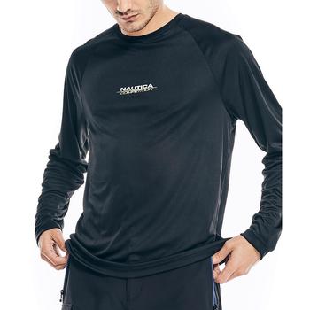 Nautica | Men's Competition Sustainably Crafted Long-Sleeve T-Shirt商品图片,