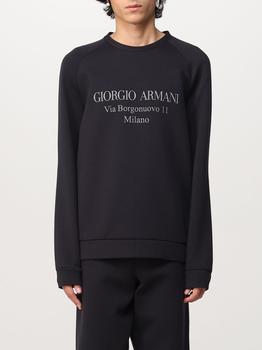 Giorgio Armani | Giorgio Armani sweatshirt with address商品图片,6.9折