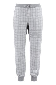 Thom Browne | Thom Browne Check-Pattern Drawstring Track Pants商品图片,5.7折