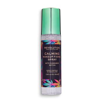 商品Makeup Revolution Calming Setting Spray with Canabis Sativa图片