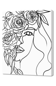 商品Curioos | Woven In Floral Bouquets Line Art,商家Nordstrom Rack,价格¥712图片