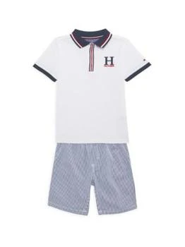 Tommy Hilfiger | Little Boy's 2-Piece Polo & Shorts Set 4.7折