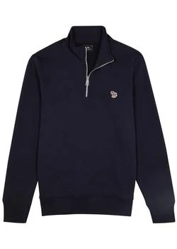 推荐Logo cotton half-zip sweatshirt商品