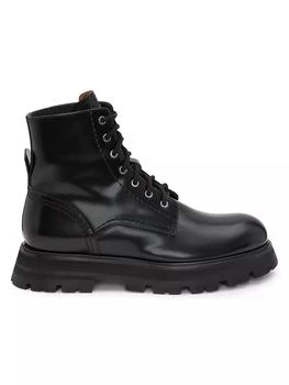 Alexander McQueen | Wander Leather Combat Boots 6折