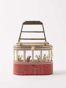 ROSANTICA, ROSANTICA | Monte Bianco crystal-embellished handbag商品图片 