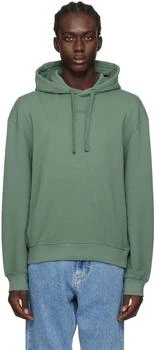 Hugo Boss | Green Bonded Hoodie 独家减免邮费