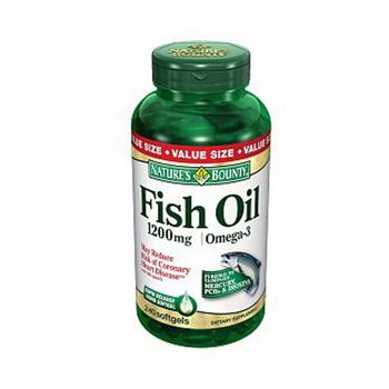 推荐Natures Bounty Fish Oil 1200 Mg Omega-3 Softgels - 240 Ea商品