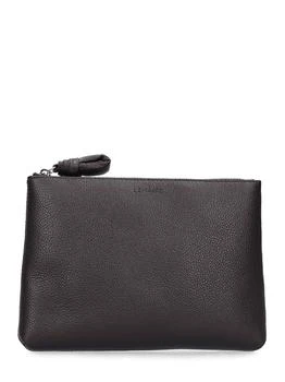 Lemaire | Small Leather Pouch,商家LUISAVIAROMA,价格¥1442