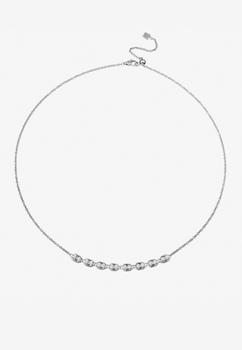 商品EÉRA | Special Order - Roma Diamond Pavé Necklace in 18-karat White Gold,商家Thahab,价格¥35047图片