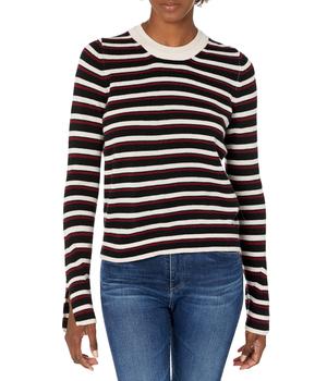 3.1 Phillip Lim | Women's Cashmere Stripe Pullover商品图片,6折